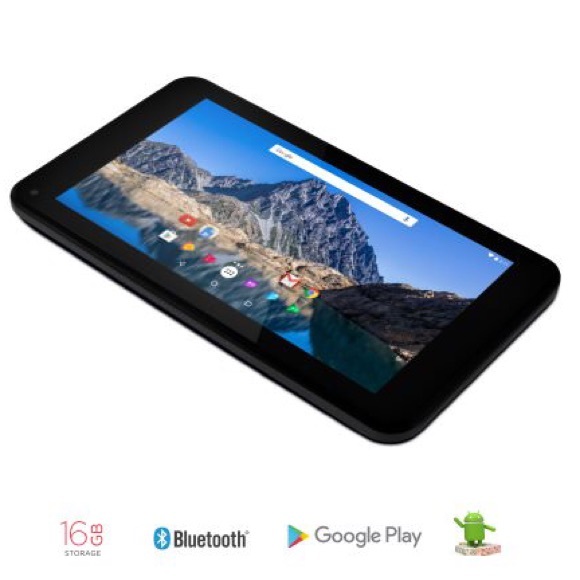 BNIB Ematic EGQ373BL 7″ 16GB Android 7.1 Tablet - Picture 1 of 15